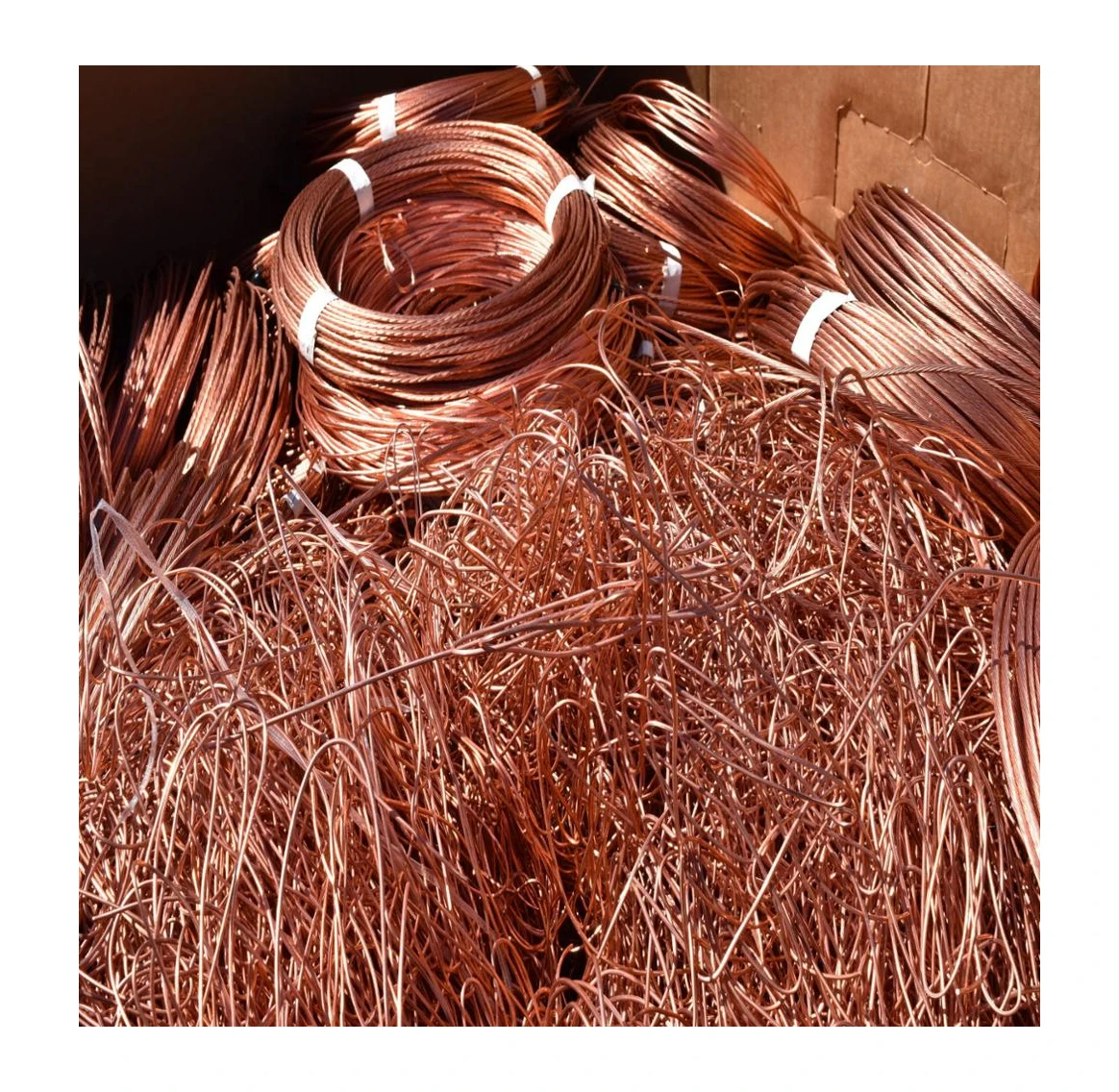 99.99 Copper Scraps Pure Millbery Copper Wire Scrap /cooper Ingot