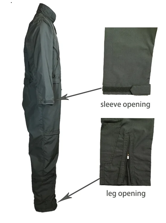 
 Индивидуальный Армейский Зеленый Nomex Арамид огнестойкий Мульти Карманы для летающего самолета спецназа комбинезон  