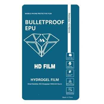 Free Sample HD Clear 120*180mm Auto-repair Scratch-proof Universal EPU Hydrogel Screen Protector Film for Cutting Machine