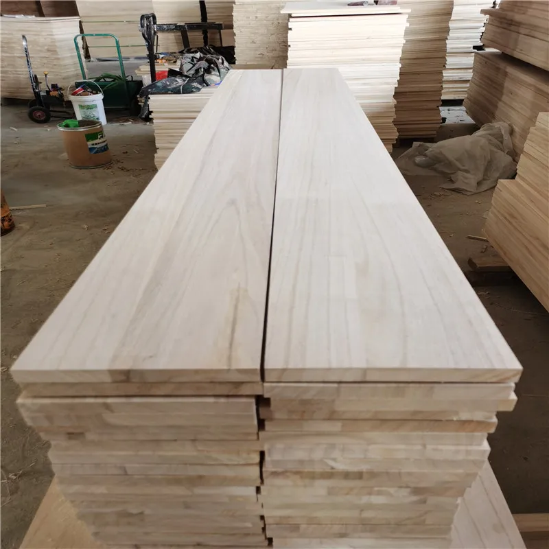 Paulownia Wood Sheet Paulownia Solid Board Solid Wood Paulownia Lumber