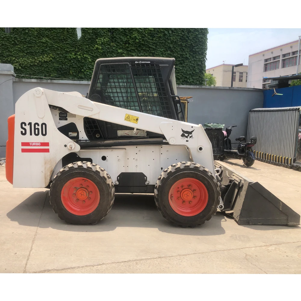 Low Price Used Bobcat Loader S160 S300 S220 S180 Mini Loader Skid Steer ...