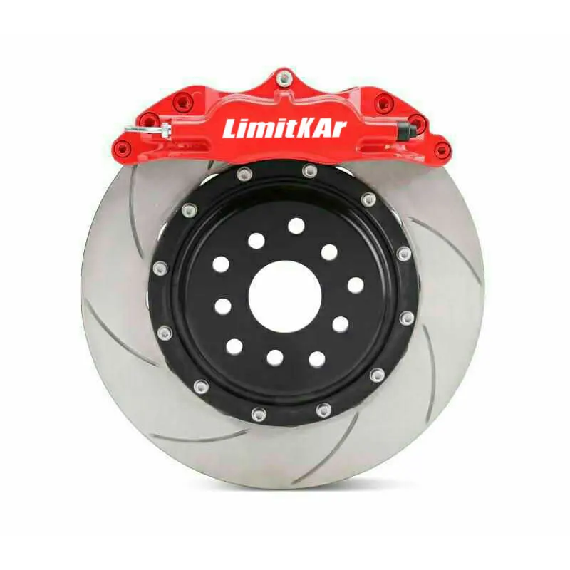 Brakesystem Modified 4 Pot Brake MZ5200 Sports Racing Brake Caliper Big Brake Disc 330mm Kit for 17 Inch Wheel
