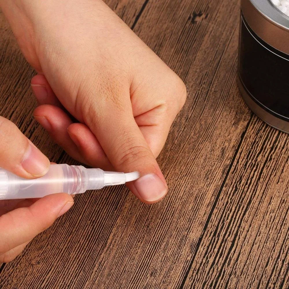 1ml  2ml 3ml 5ml 10ml Transparent Rotary Pens Empty Nail Oil Lip Gloss Cosmetic Container Applicator with Brush Tip Portable