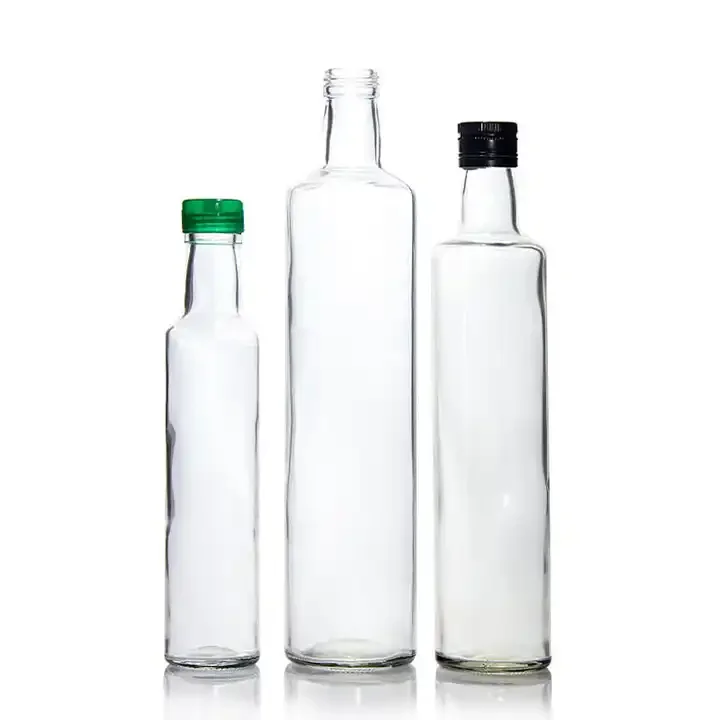 Günstige 750ml 1l Leere Glasflaschen Für Olivenöl Marasca Quadratische Flasche Für Natives Olivenöl Mit Kunststoff-aluminium-verschlüssen