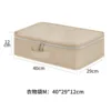 Khaki travel clothing bag M