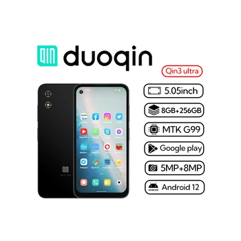 Qin3 Ultra モバイルフォン 8GB+256GB MTK G99 デュアルSIM 5インチスマホ