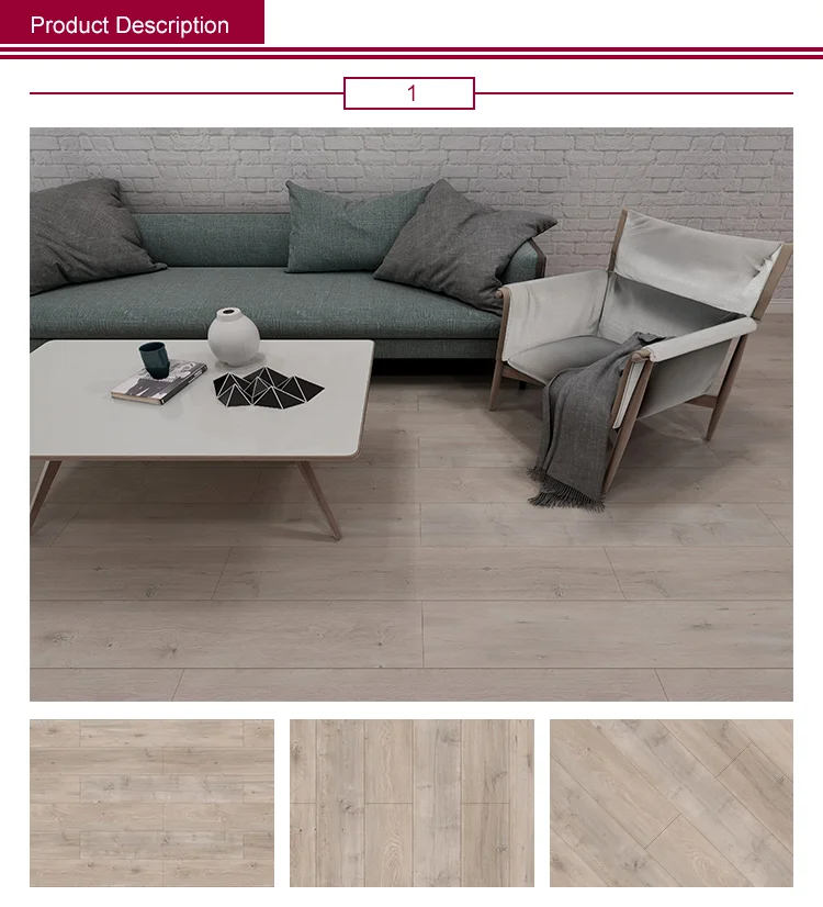 China Cream Oak Laminate Flooring Factory Wholesale Solid Wood Flooring