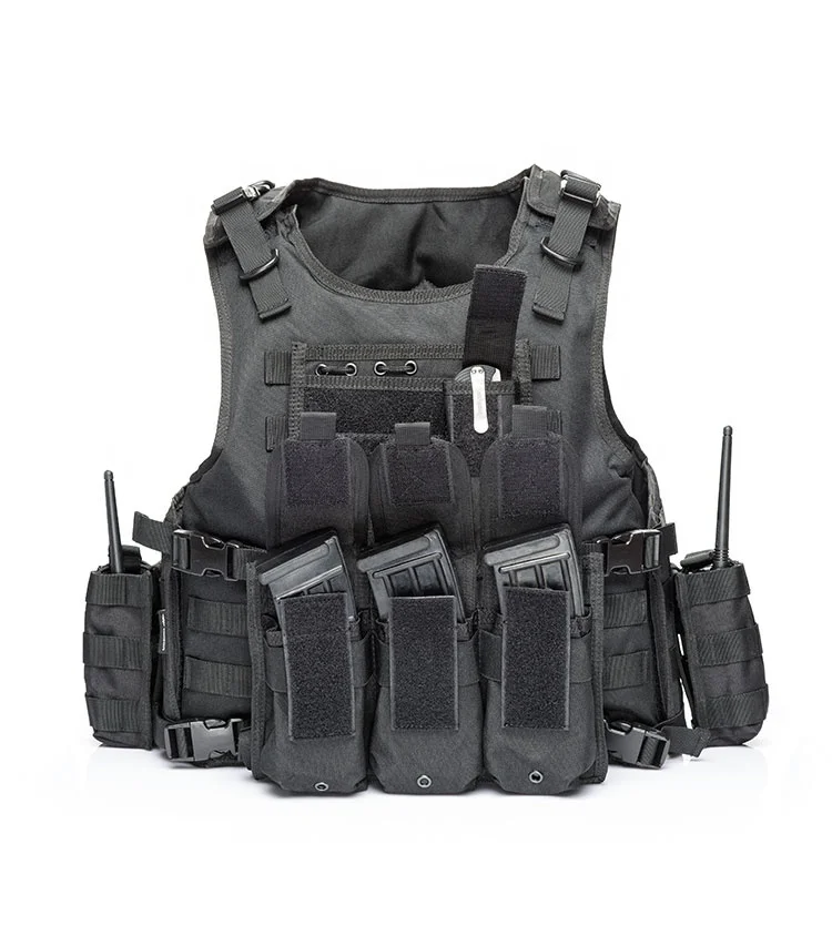Yakeda cheap SWAT police molle army anti bullet proof combat military tactical bulletproof vest gilet pare balles police