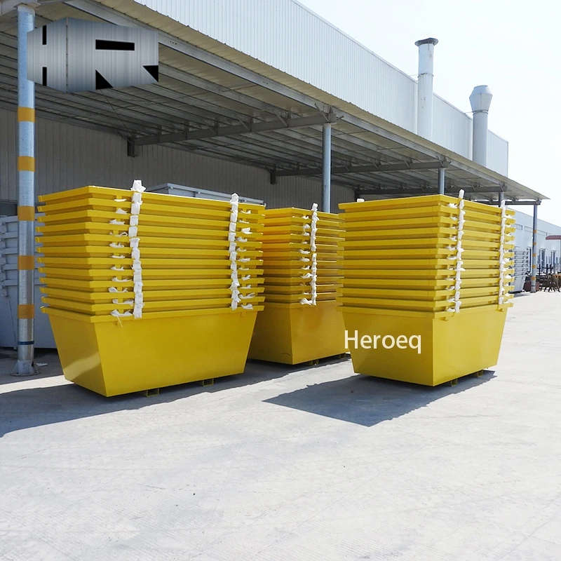 6CBM Stackable Marrel Bin Skip Containers Recycle Waste Bins Waste Storage Dumpsters Metal Steel Recycling Skip Bins