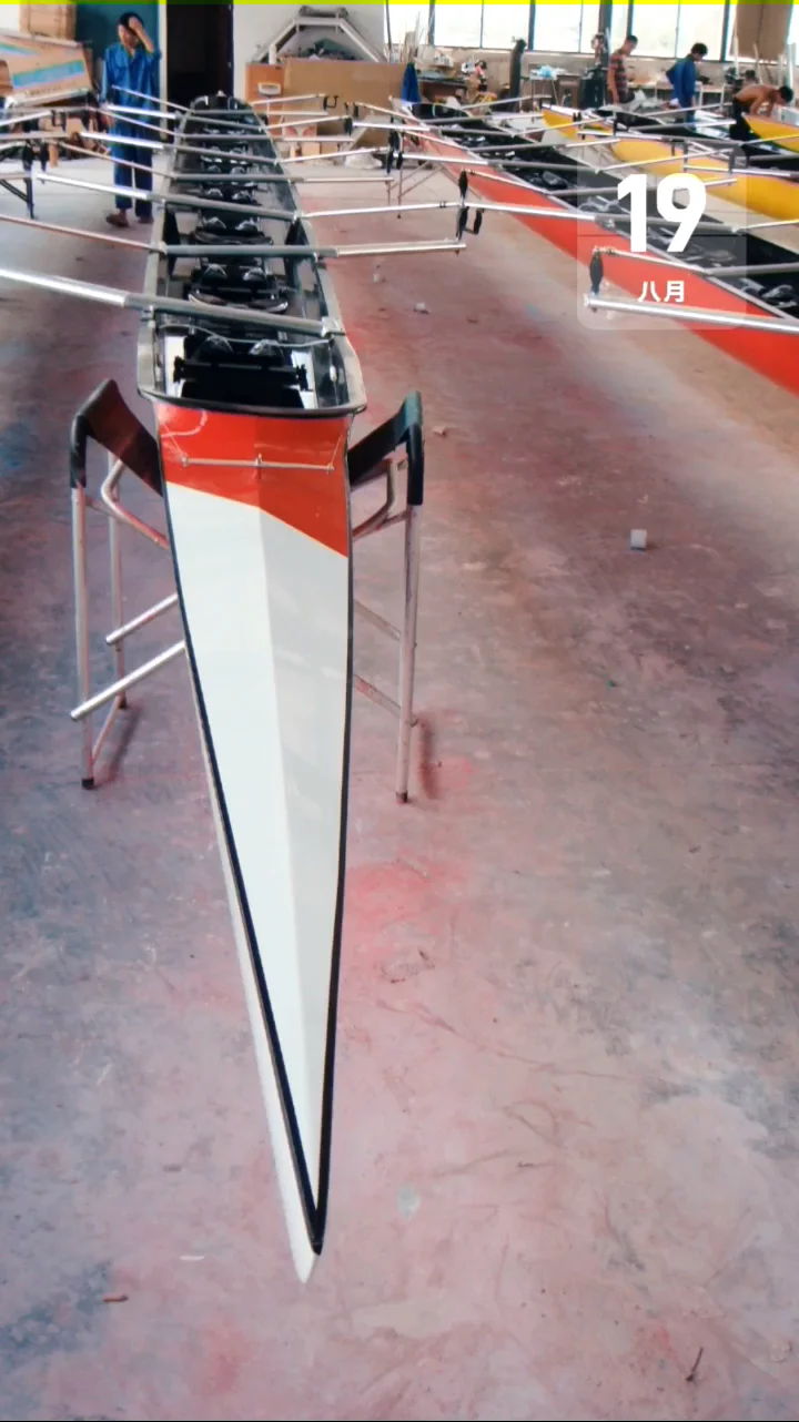 Fisa World Sprint Boat 1x Racing Shells Carbon Kevler Fiber Frp Rowing ...