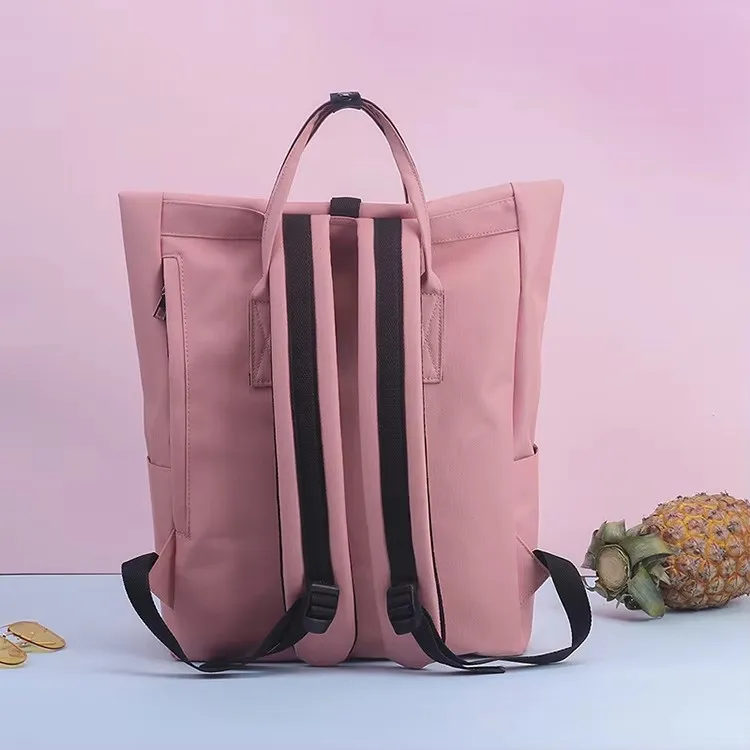 Ladies Convertible Tote Bag Rolltop Backpack Laptop Bag