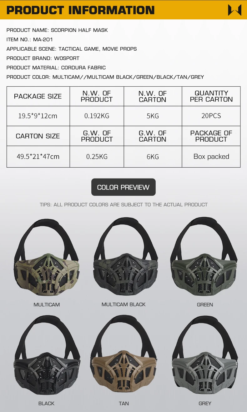 DC15 Tactical Airsoft Paintball Skull Protective Full Face M50 Gas Mask With Fan Black Military Cs