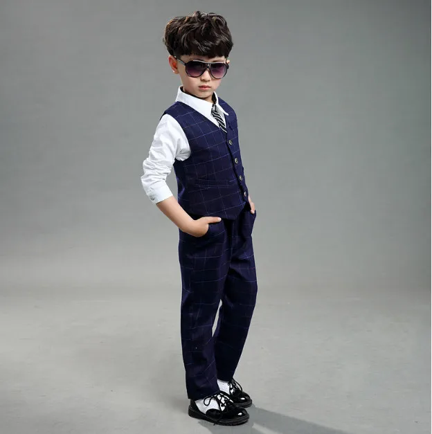 Kid Boy Formal Wear Vest And Pants Boys Formal 3 Piece Suit With Vest And Pants Buy Kid Boy