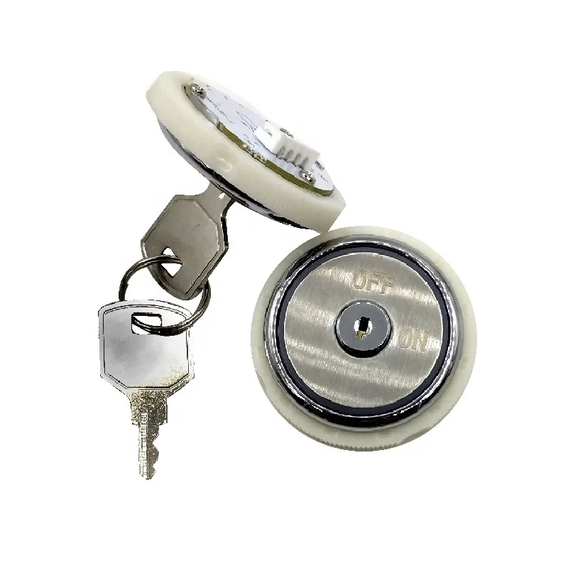 Elevator Power Lock Switch/call Panel  with Key/ Lift Parts ON/OFF Thin Type 37MM/AN313B
