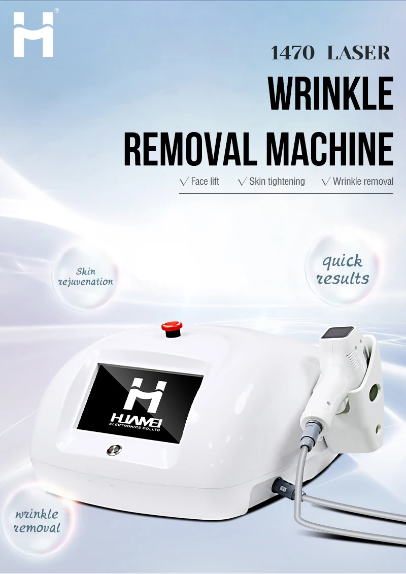 Portable 1470nm Diode Laser Beauty Equipment for Wrinkle Remover 1470nm Laser Wrinkle Removal Machines Skin Tightening Machine