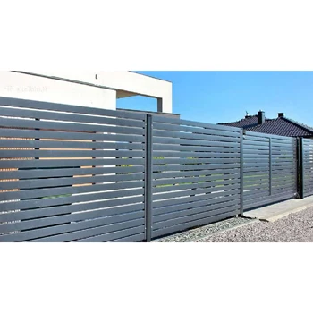 High Quality Privacy Fence Aluminum Slat Aluminum Fence