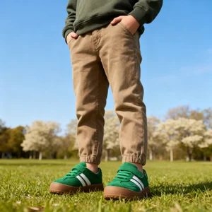 Children Natural Foot Shape Comfortable Wide Toe Box Flexible Minimalist Wide Fit Kids Barefoot Shoes Sneakers