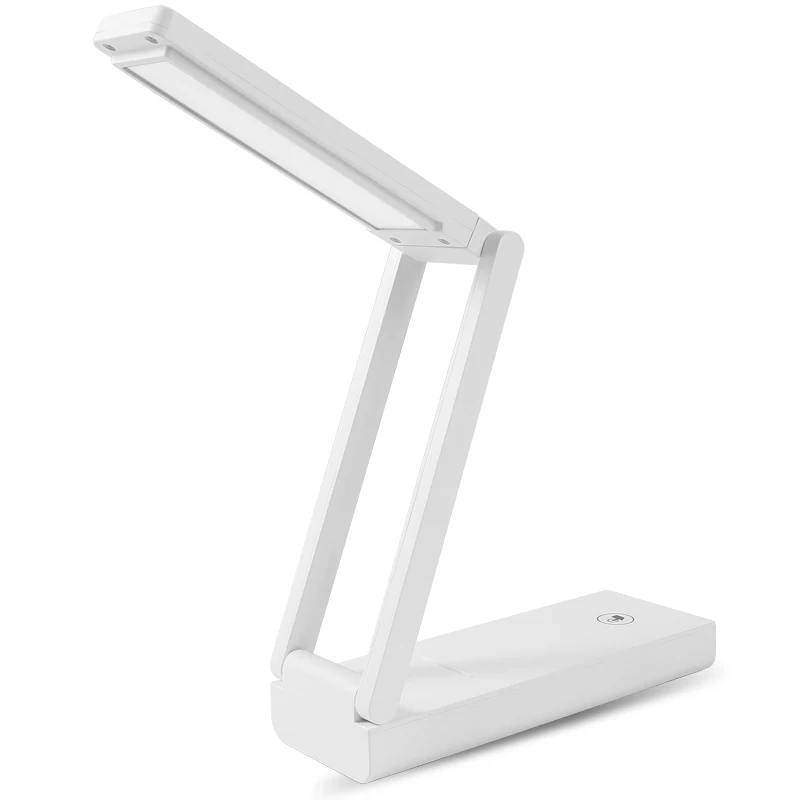 Portable Foldable LED Cordless Table Lamp 9-Brightness Wireless Design Battery Operated Rechargeable Feature Small Desk Lamp