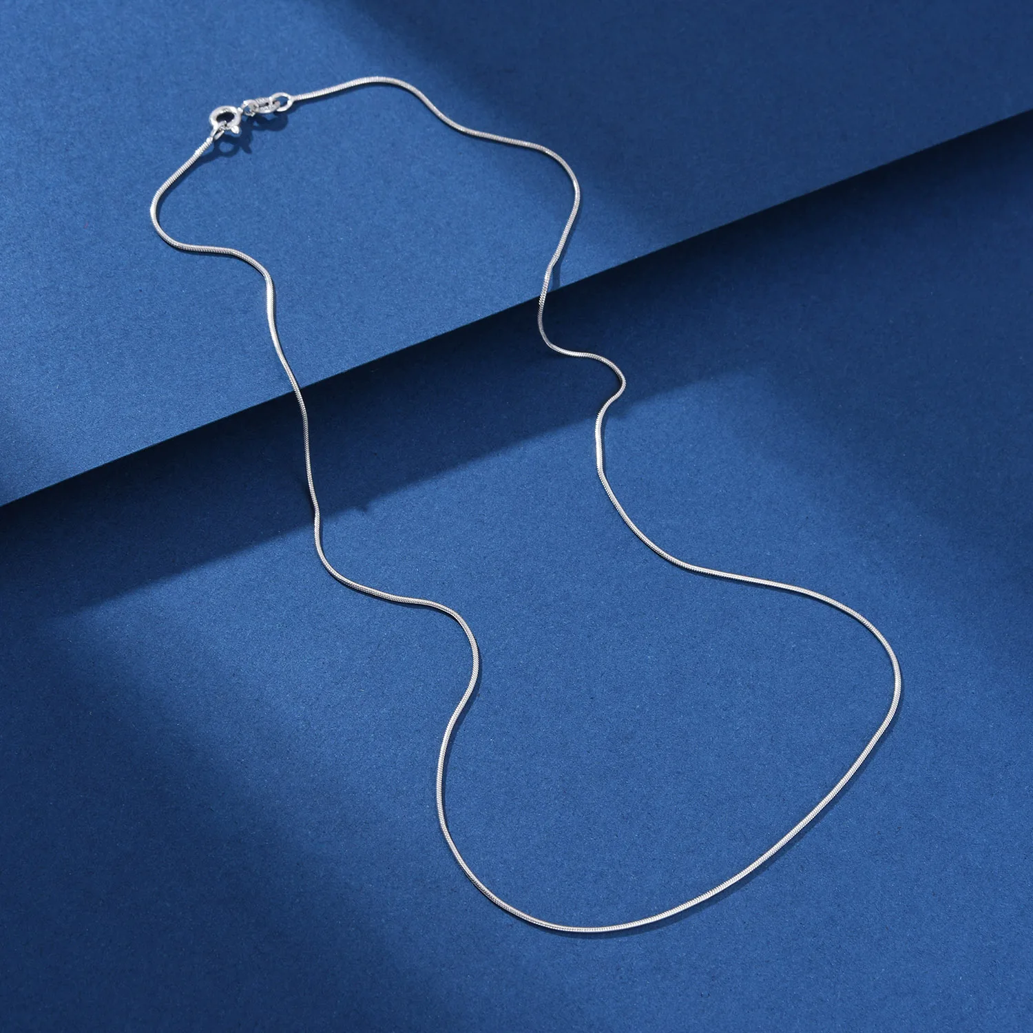 High Quality 925 Sterling Silver Italian 0.8mm 1mm Snake Chain 