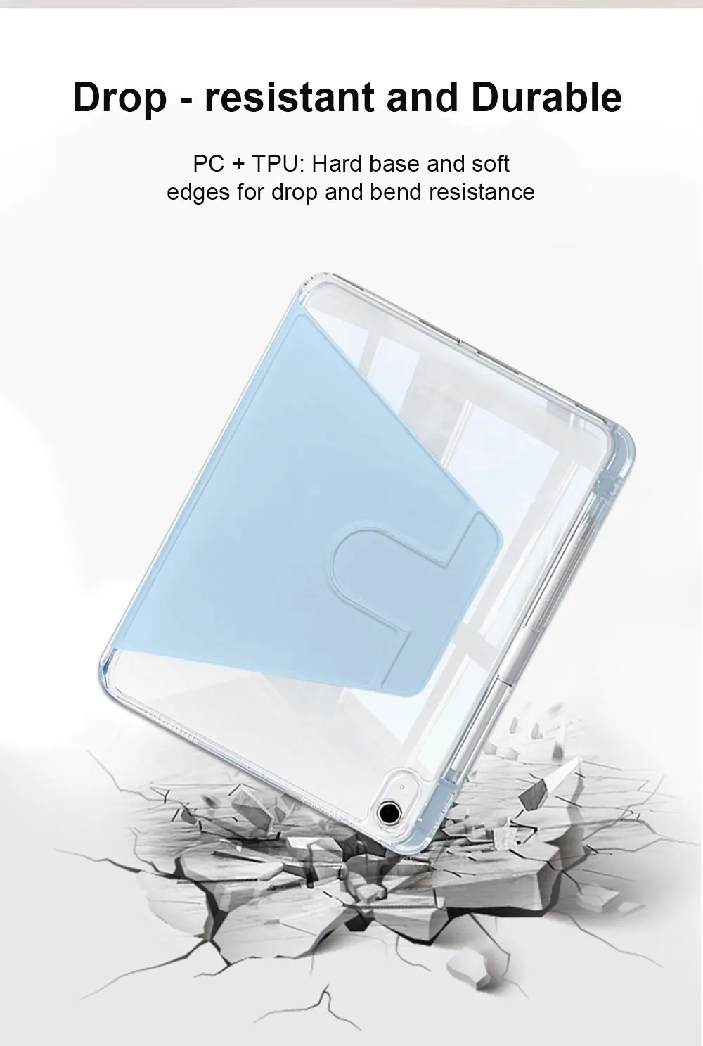 2022 with pencil holder 360 rotation protective stand cover-6