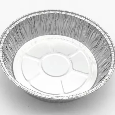 TIA YB50 BPA Free Aluminum Foil Bowl Curry Serving Container Microwaveable Foil Bowl for Spicy Dishes