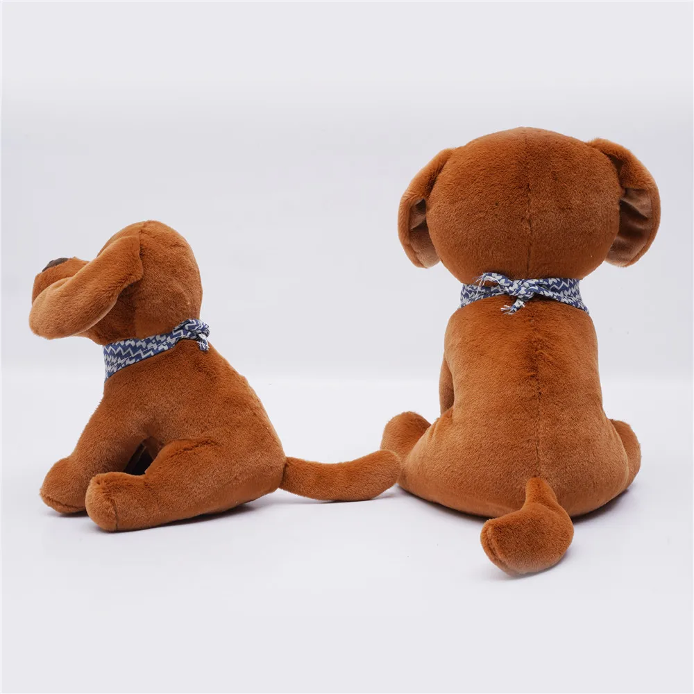 Herstelleranfertigung Hochwertiges Liebenswertes Geschenk Plschtiere Hund  Plschspielzeug Mehrfarbig Weiches Welpen-Stofftier Hundespielzeug
