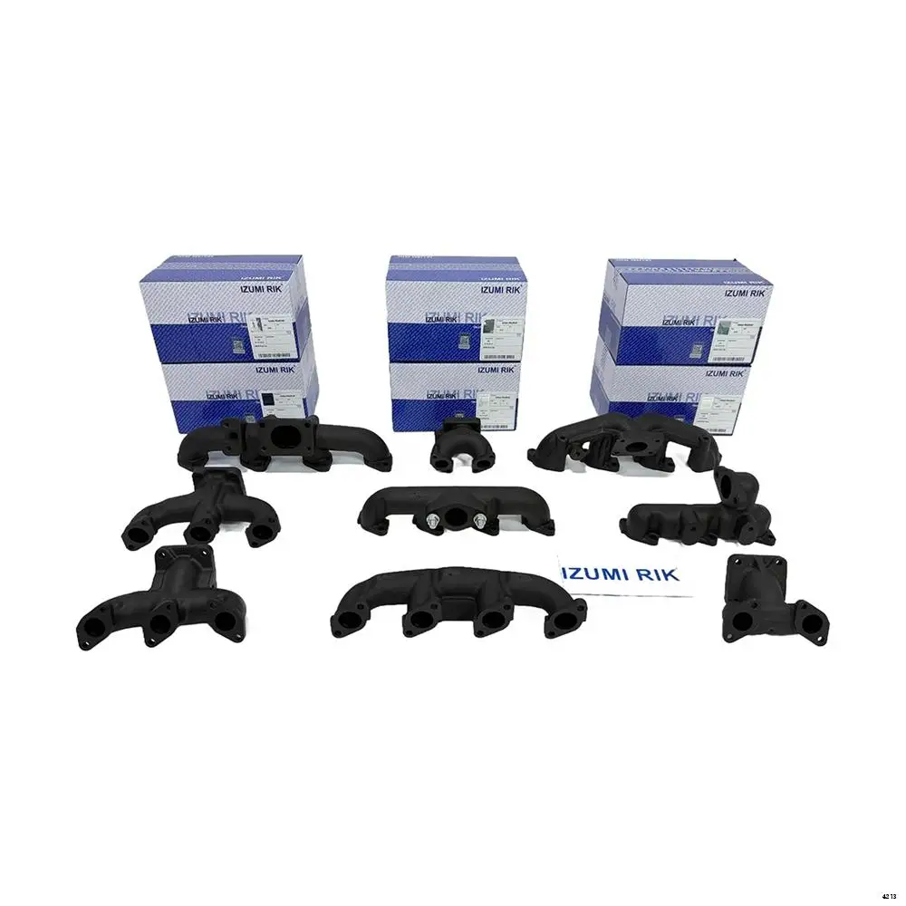 Durable Engine Parts IZUMI RIK S16R Exhaust Manifold for Mitsubishi