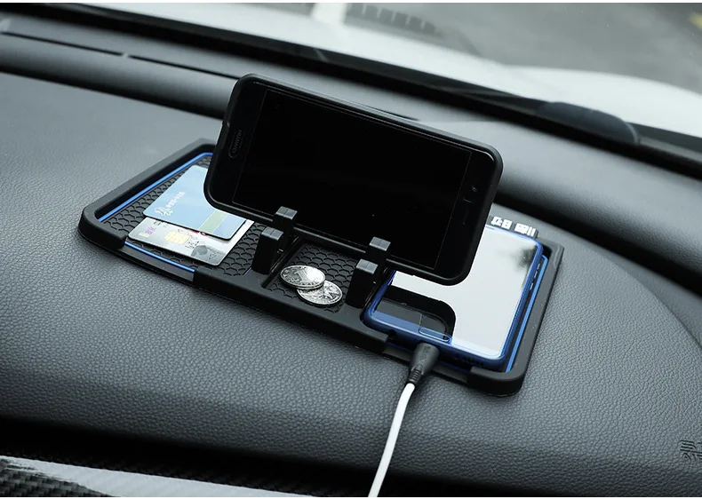 New arrival dashboard non slip multifunctional cell phone GPS holder mat pad for car