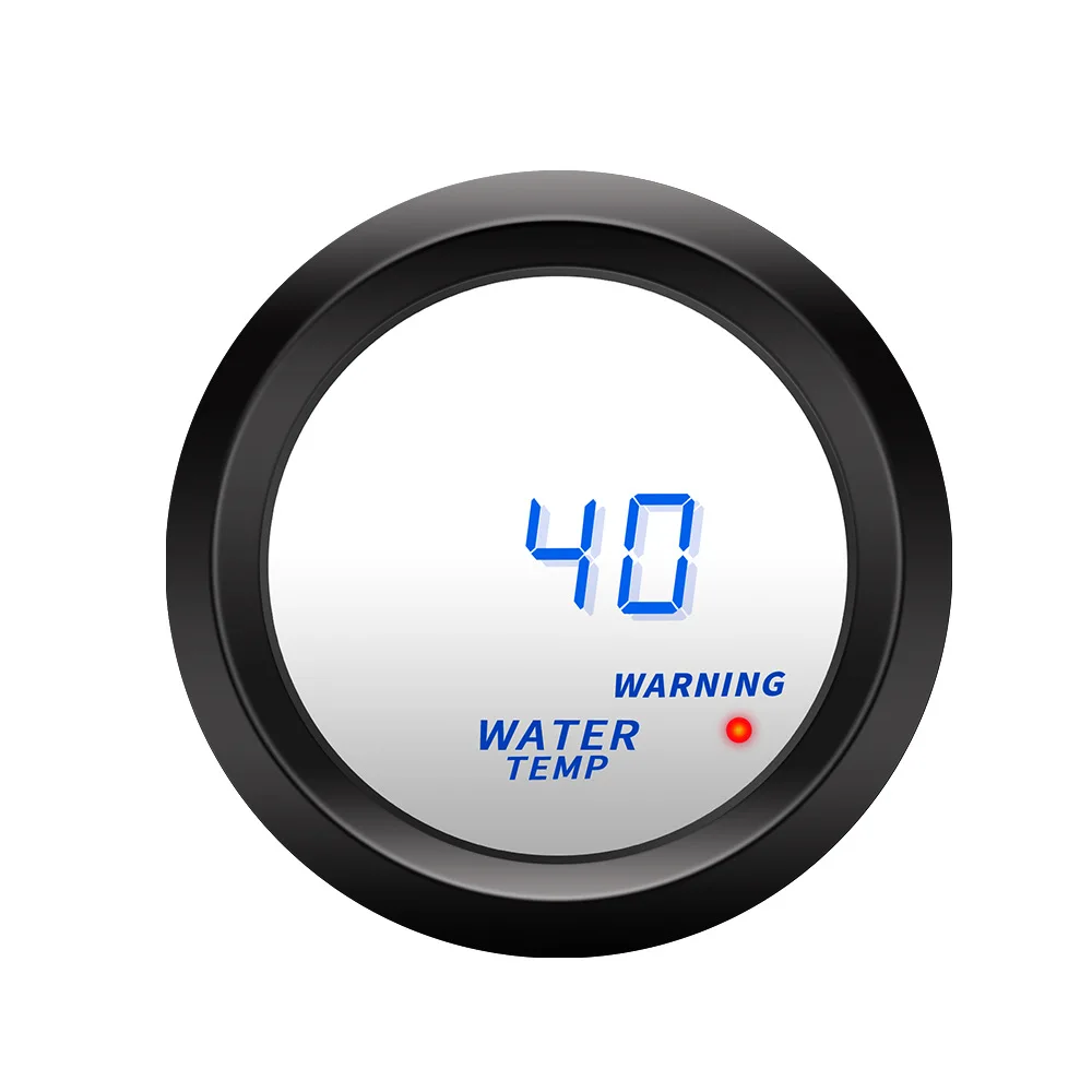 52mm Oil Temperature Gauge With Blue LED – Revo Technica