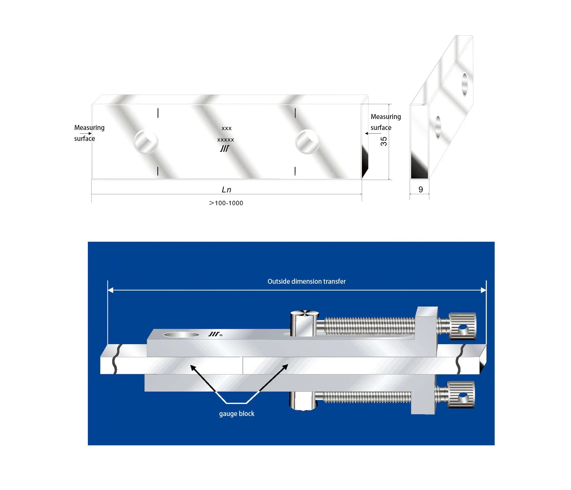 High Wear Resistance High Hardness Metric Gauge Block High Hardenability Gauge Block Set Buy