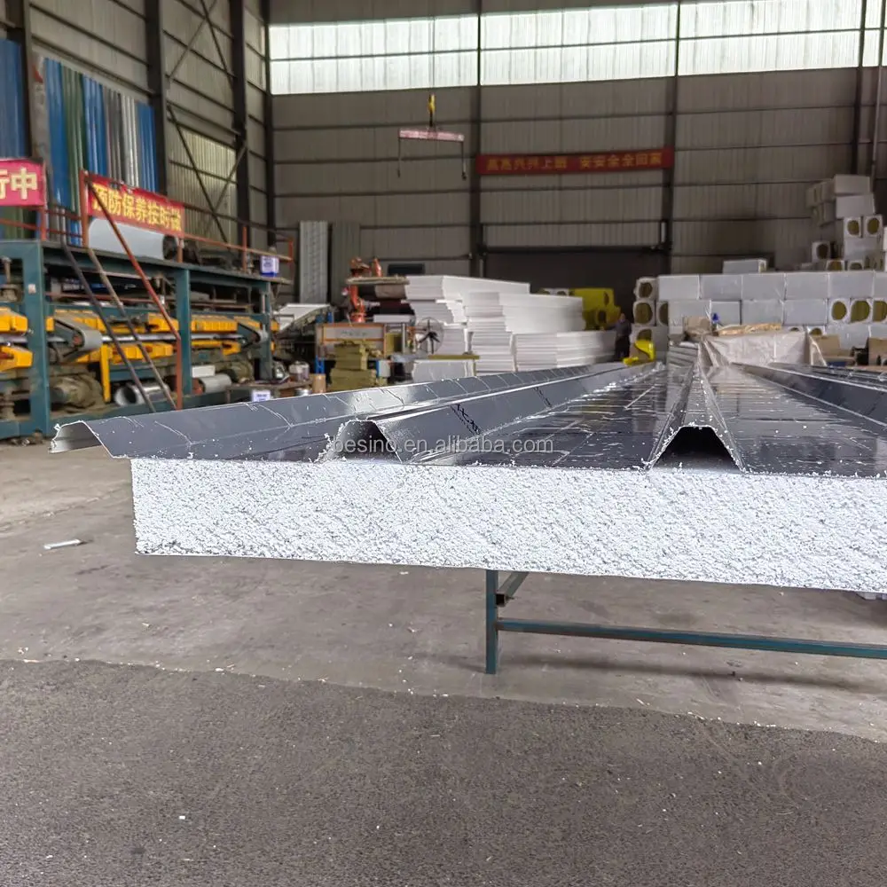 Structural Insulated Panel Insulating Plates Under Roof Eps Sandwich Panels Exterior Wall Panels for House