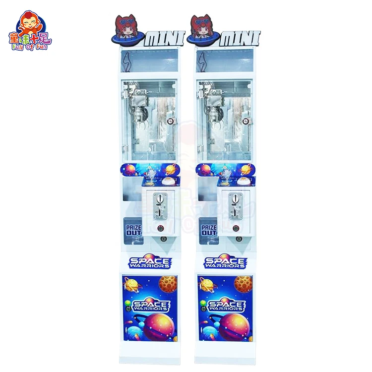 Coin Operated Claw Crane Game Prize Redemption Game Cheap Mini 