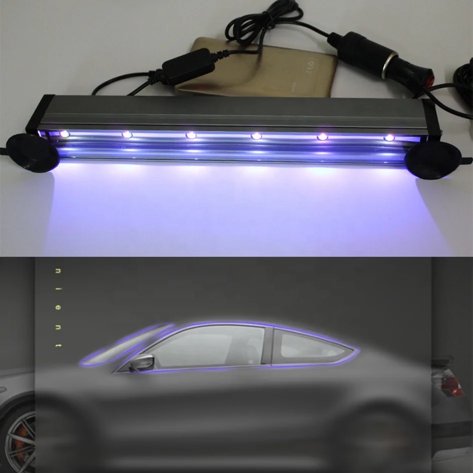 UV Cure Lamp Ultraviolet LED Light Car Auto Glass Windshield Crack Repair  Tool