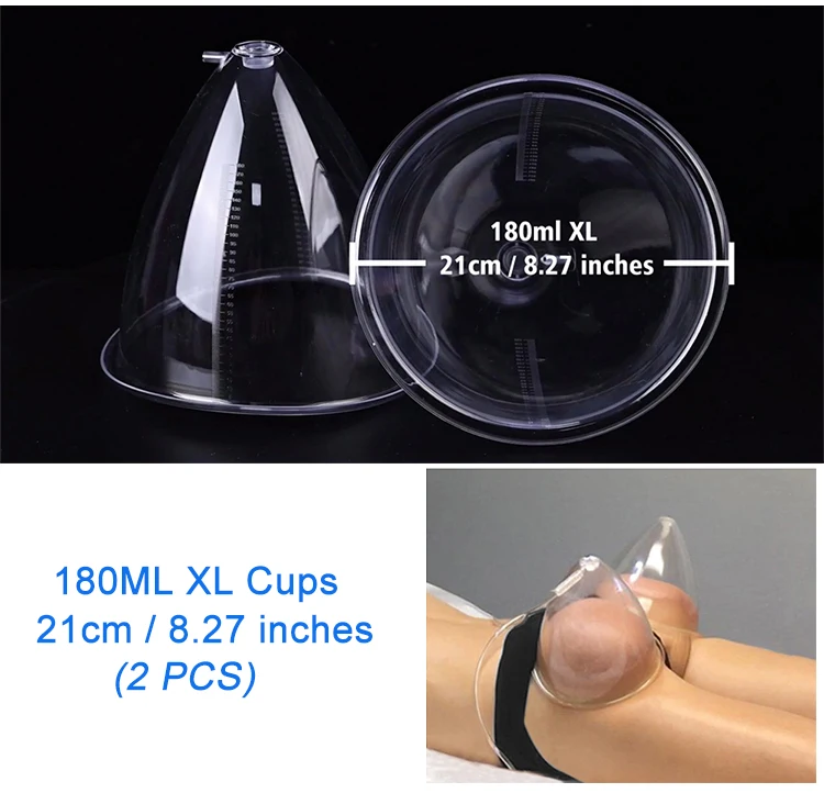 Konmison 180ml XL Cups Breast Enlargement Vacuum Butt Lift Machine