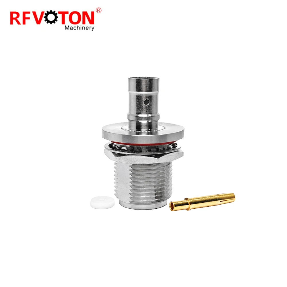 High Quality N Jack Type N Female Bulkhead Connector for 250 Cable RF Coax Coaxial Converter