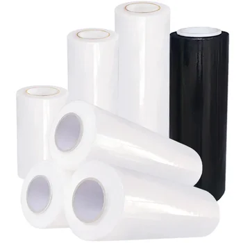 Transparent Film Package Packing Plastic Roll Transparent Wrapping PE Film Customized Multi-Functional Flexible