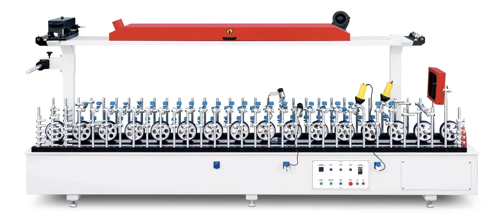 TUBF300A Automatic Cold Glue Melt Profile Wrapping Machine PVC Film for ...