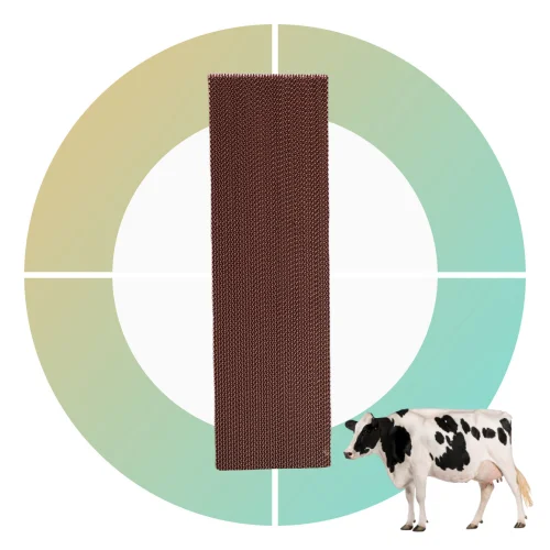 Brand New Adiabatic Cooling Pad Model 70/90 Size 600x1000x100 mm Environmentally Friendly Resins for Animal Husbandry