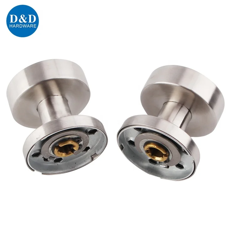 Круглые дверные ручки из нержавеющей стали для входной двери