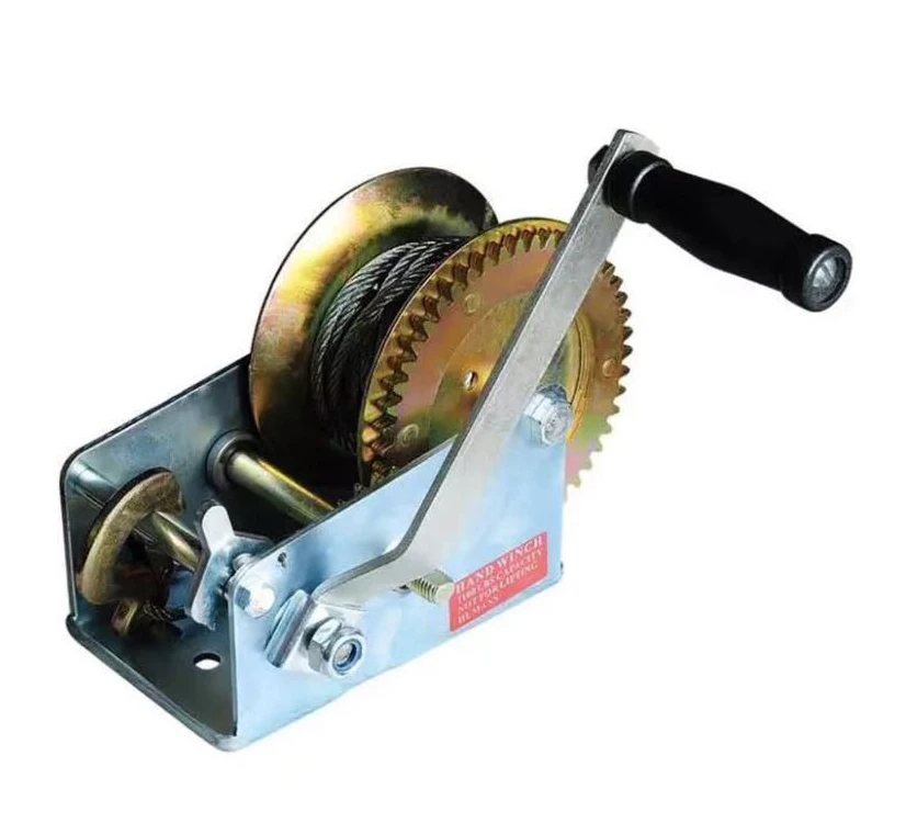 Wendy 1-10 Ton 3000LB Hand Winch with Rope ,hydraulic Winch Manual Winch , Small Hand Winch Manual 12v 24v  Hand Winch