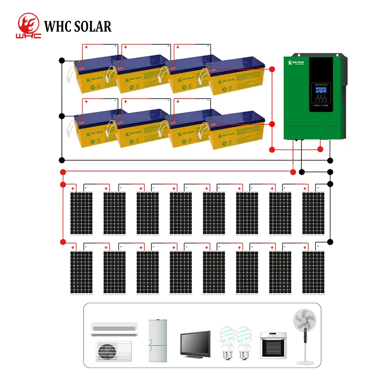 WHC SOLAR Power Generator Renewable Energy Off Grid Home 5Kw 10Kw 30Kw Hybrid Solar Power Mounting System Solar Energy System