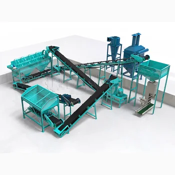 Organic fertilizer making machine organic fertilizer powder production line