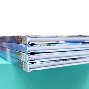 Kazakhstan Market Custom Logo Hardcover Notebook - 40 Sheets Perfect Binding Bulk Order School Office Stationery Supply