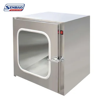 New Stainless Steel Dynamic Pass Box Used Transfer Hatches for Laboratory Cleanroom Hospital Industries Condition
