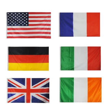 Source Flagnshow Wholesale polyester Super Bowl flags 3x5 ft