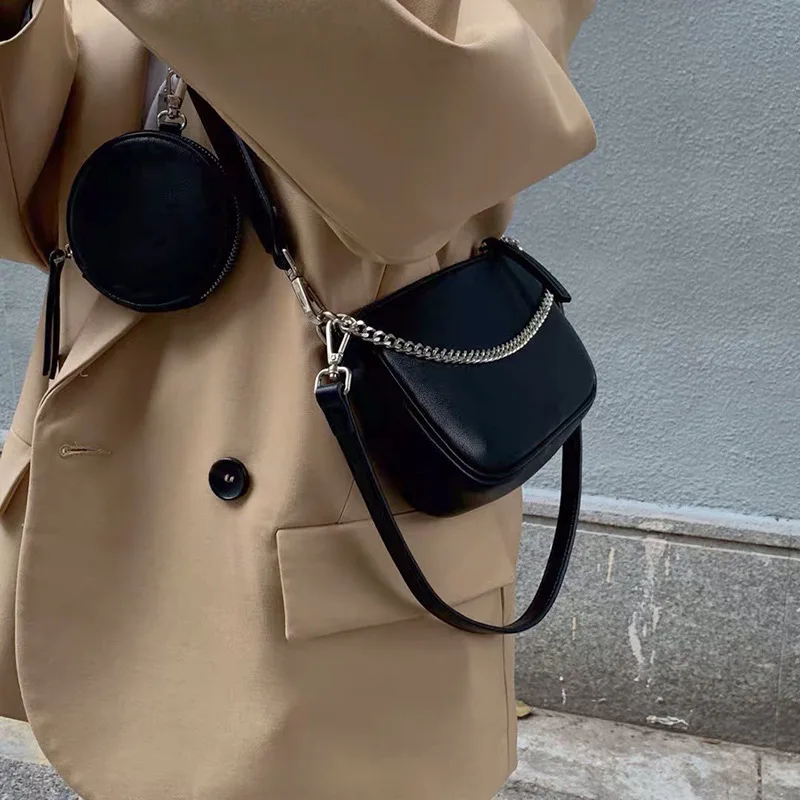 Shoulder Purse Chain Strap  Korean Bag Handbags Cross Body