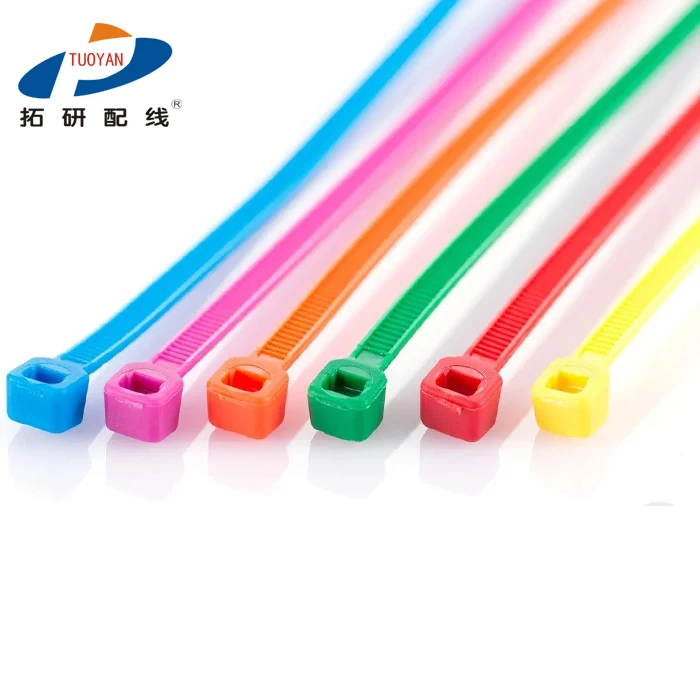 Excellent Quality and Multi-colors Nylon Cable Ties with Exquisite Workmanship for Bundle Marker