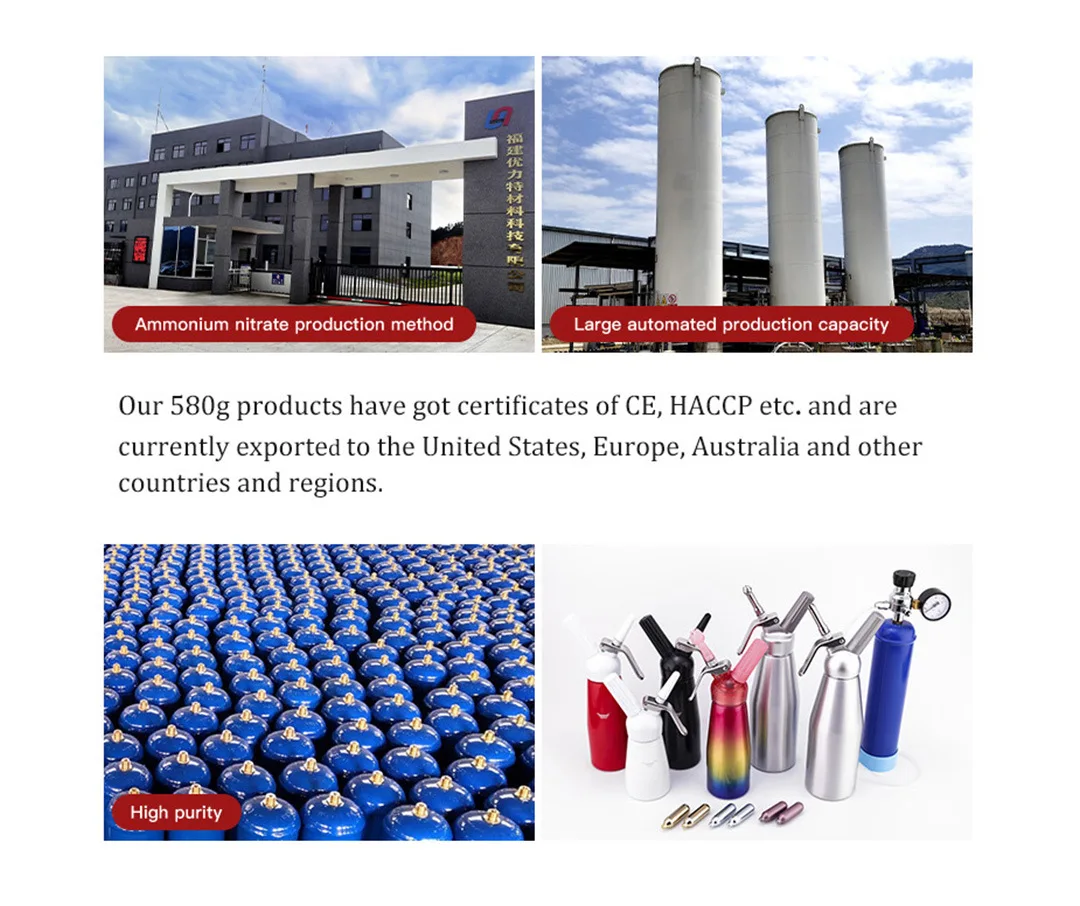 Bmax Oem 615g Cartridge Whipped Cream Chargers Canister Buy Cream