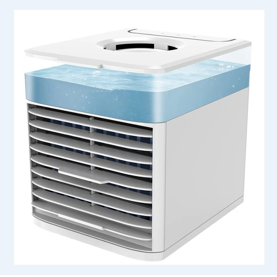 Portable Air Cooler And Purifier With 7 Colors Night Light Usb_voghion.com