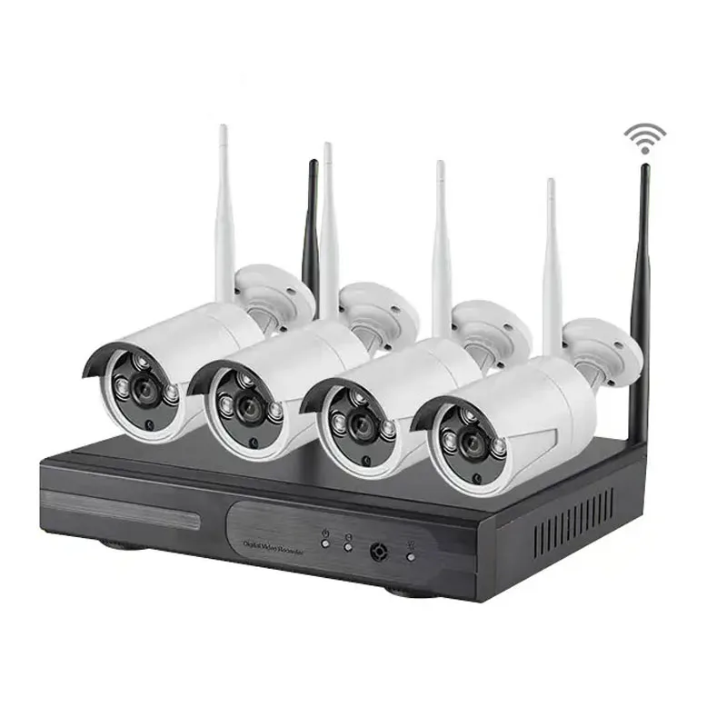 3MP 8CH WiFi Security Camera Set Home Surveillance CCTV Camera System  Wireless WiFi Nvr Kit
